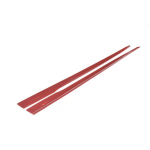 MAXTON DESIGN V2 (GLOSS BLACK / RED) SIDE SKIRTS - 2020 SUPRA